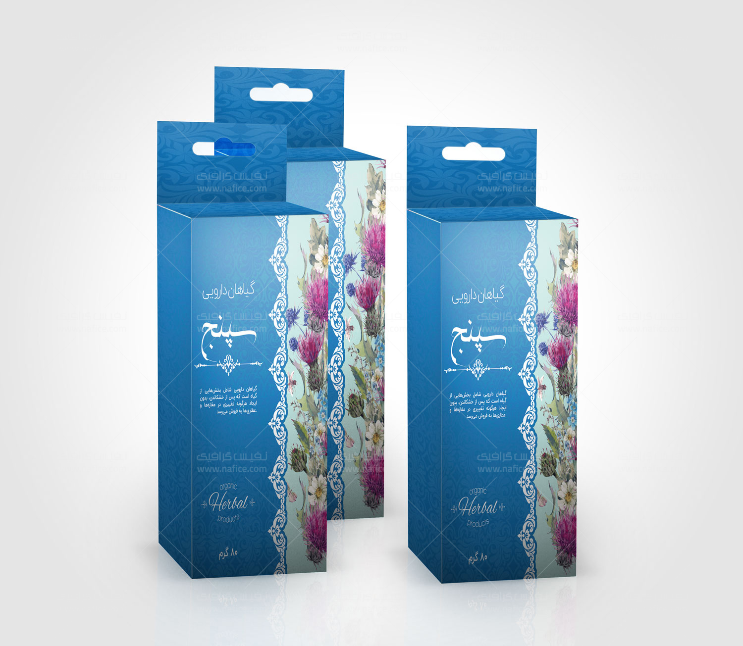 در بسته های 100گرمی